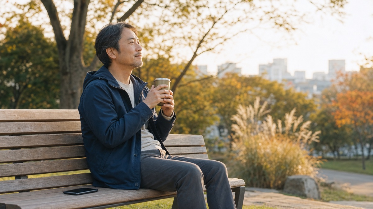 40代男性の婚活疲れを立て直す方法｜休む目安と再開の4手順を表現した記事専用アイキャッチ画像