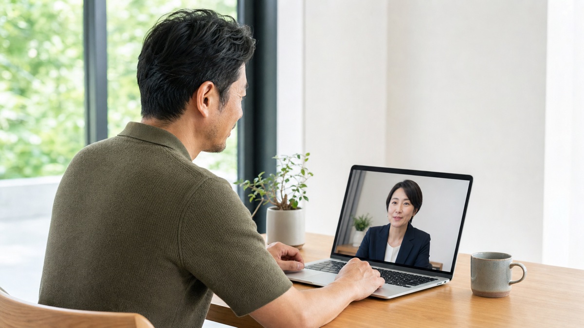 オンライン結婚相談所は40代でもあり？向く人・選び方7項目を表現した記事専用アイキャッチ画像